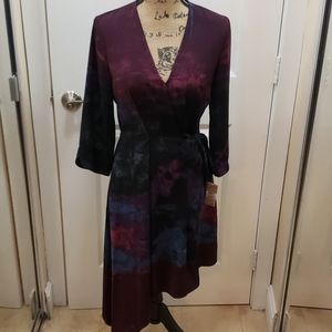 Rachel Roy Side Tie Pleat Dress